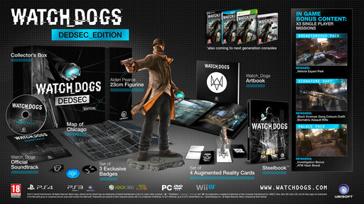 Watch Dogs - Дата выхода и состав коллекционных изданий